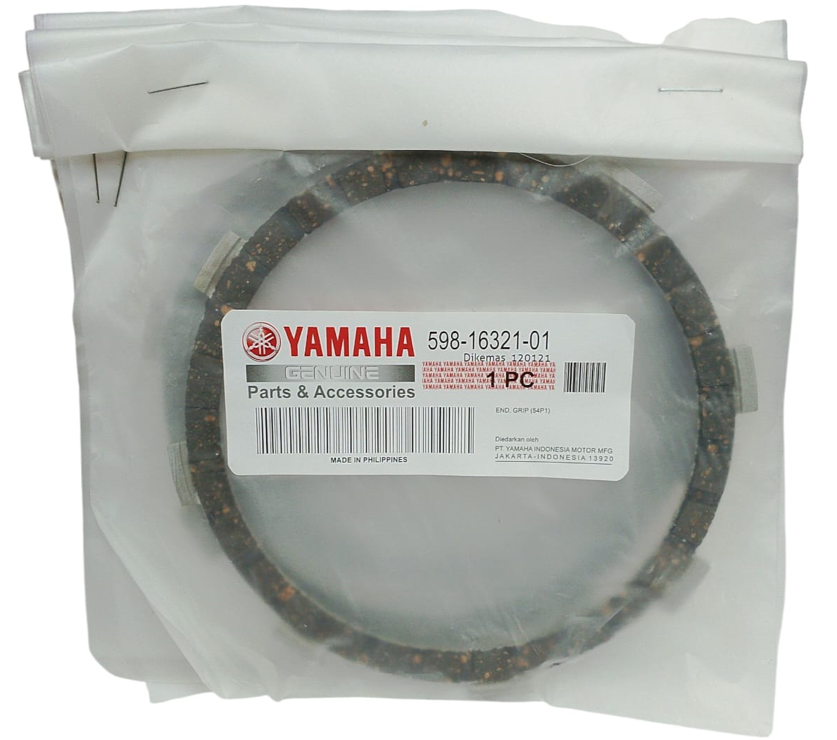 DISCOS DE CLUCTH - DT 125-175-YAMAHA X 6