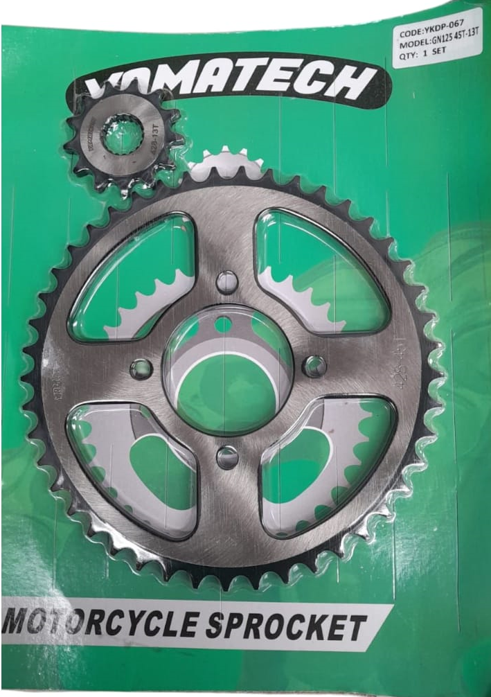 KIT PIÑONES GS125 45T