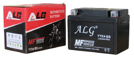 BATERIA YTX4A - CB110 - C90 - XR250-TS125/185- KMX125