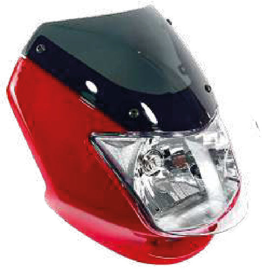 FAROLA CARENAJE BOXER CT100 ROJO