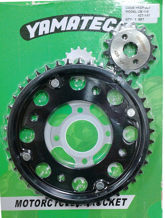 KIT PIÑONES CB110 42T