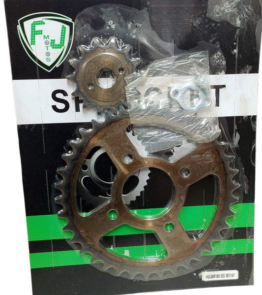 KIT PIÑONES PULSAR180 UG 520H 38