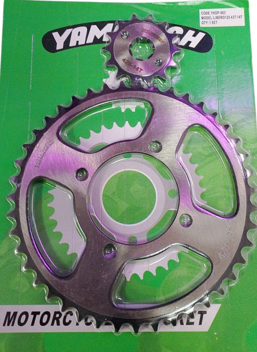 KIT PIÑONES LIBERO125 44T