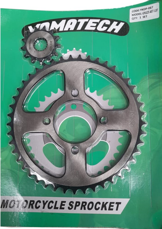 KIT PIÑONES GS125 45T