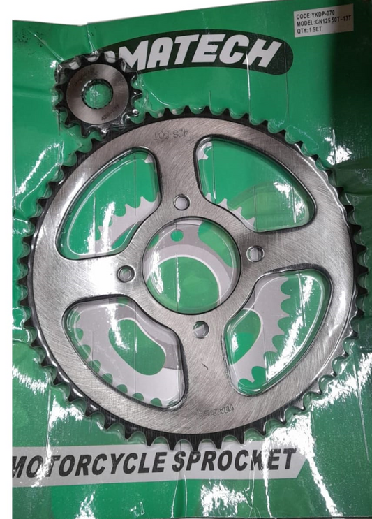 KIT PIÑONES GN125 42T