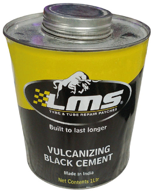 CEMENTO NEGRO VULCANIZANTE LMS 1 LTR(CALOR) INDU