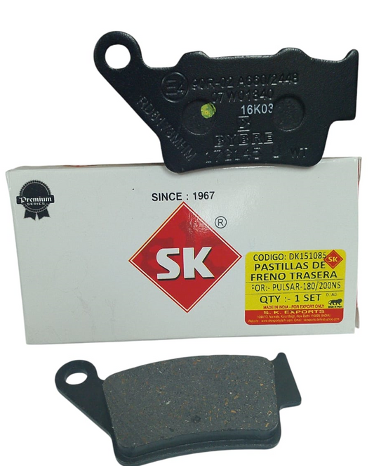 TW PASTILLA DE FRENO PULSAR NS 200 TRAS